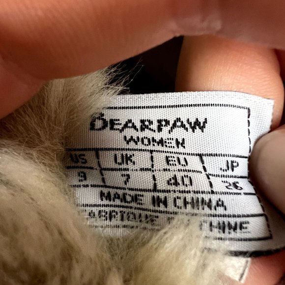 BearPaw Marina Hickory Quilted Waterproof Boot Boots Brown Navy Women's US 9 - Picture 7 of 10